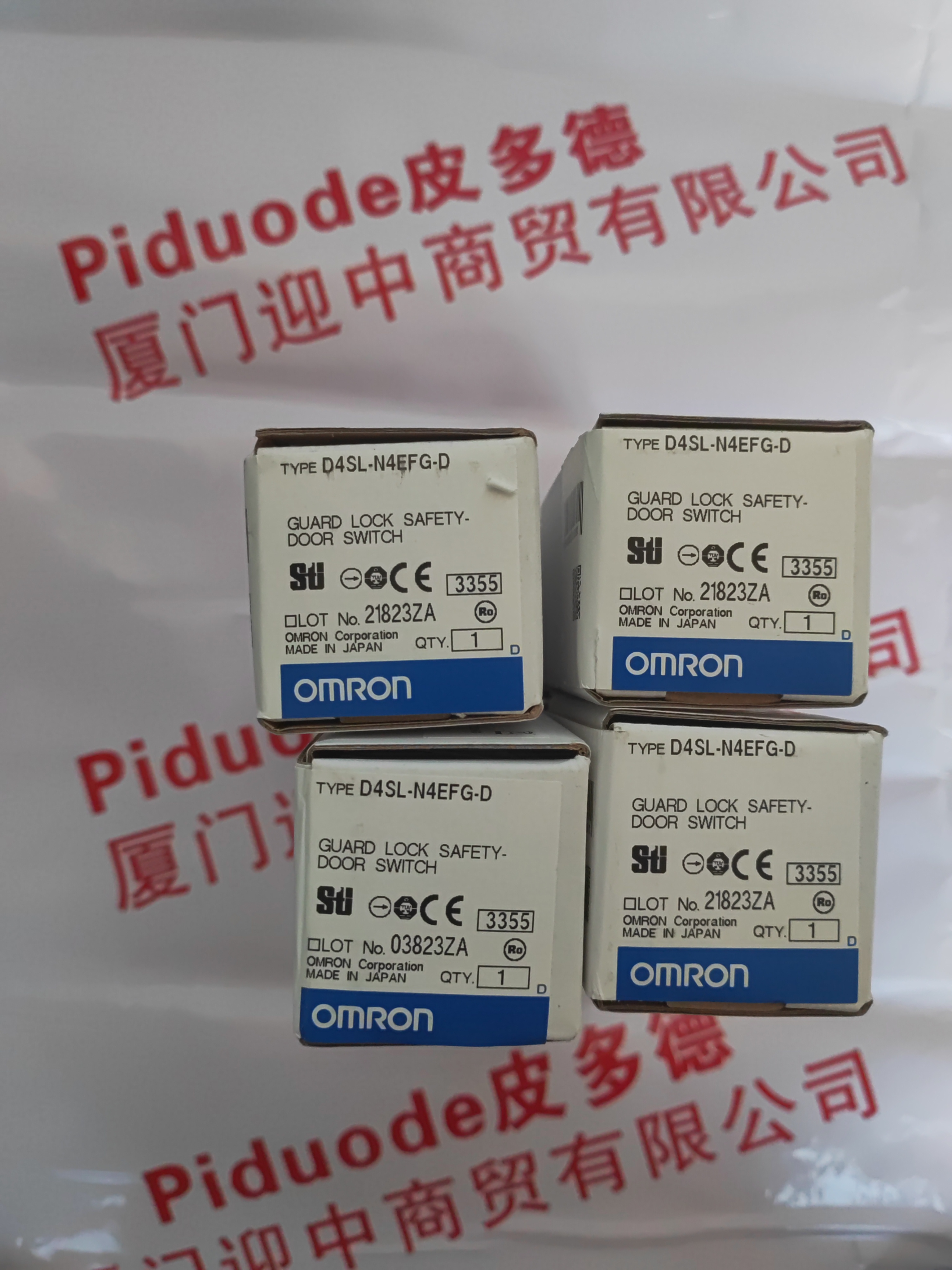 歐姆龍OMRON 安全門開關(guān) D4SL-N4EFG-D DC24V 現(xiàn)貨全新